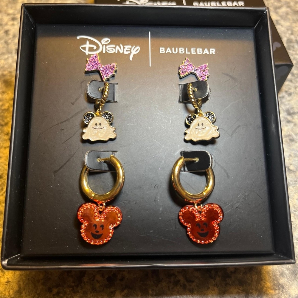 Disney BaubleBar Halloween Earrings - Picture 2 of 2